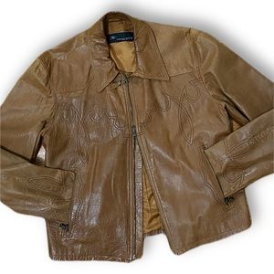 Compagnia Delle Pell Western Leather jacket
